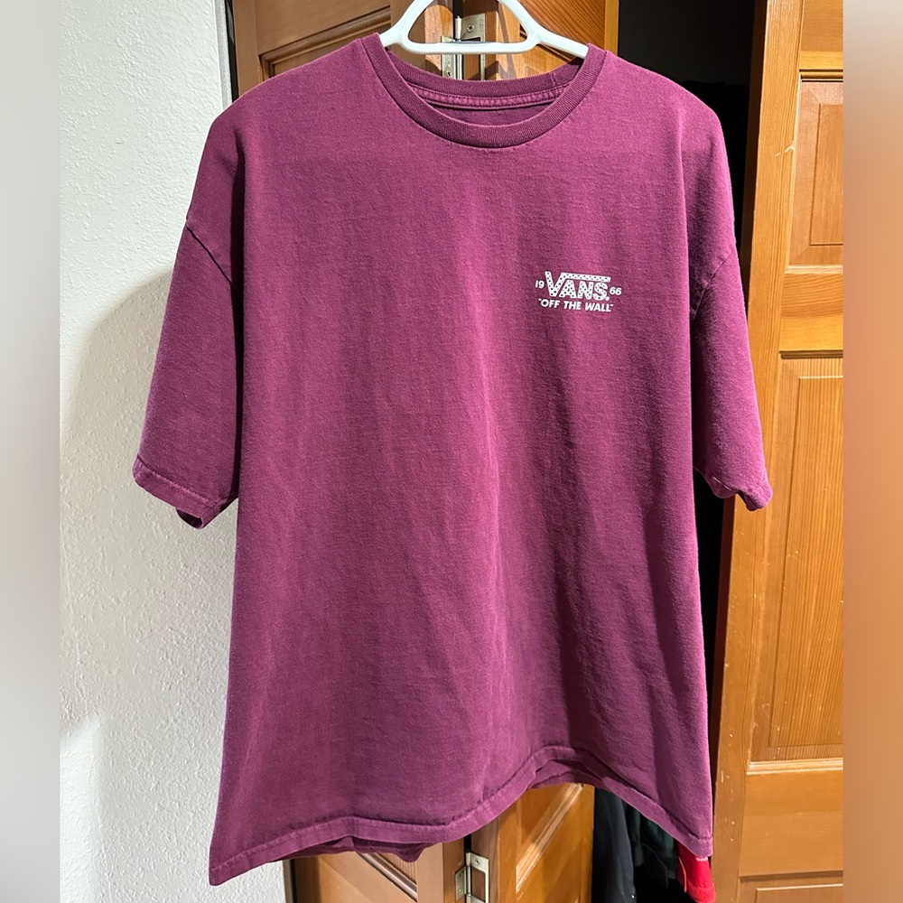 Vans Maroon T-Shirt